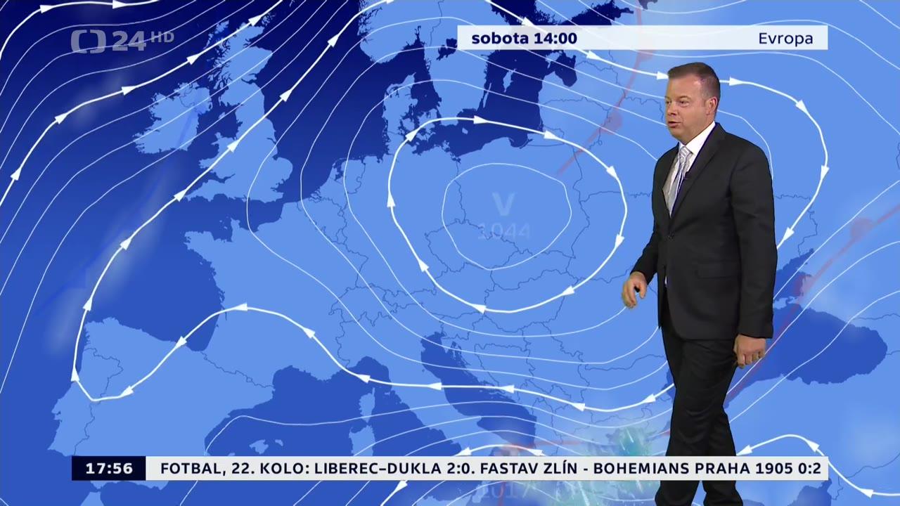 Předpověď počasí / 25.09.2024, 23:00