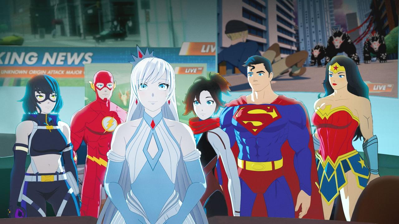 Liga spravedlnosti a RWBY: Superhrdinové a lovci, druhá část